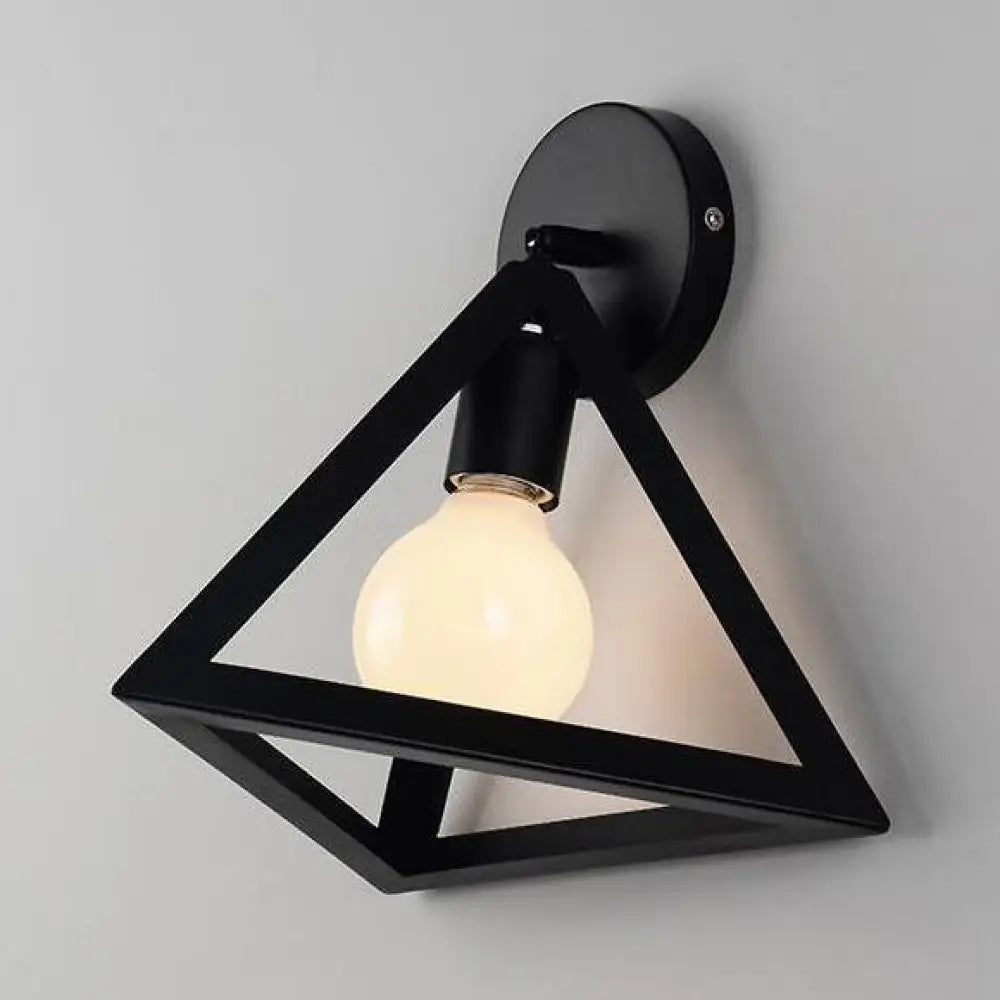 Malia Industrial Wall Sconce | Bedroom & Hallway Lighting
