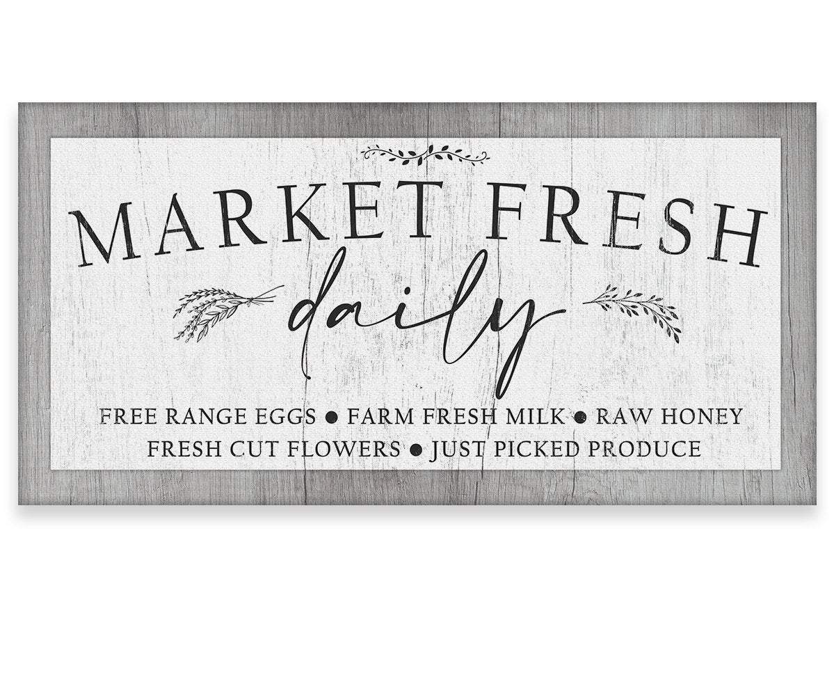 Market Fresh - Canvas
