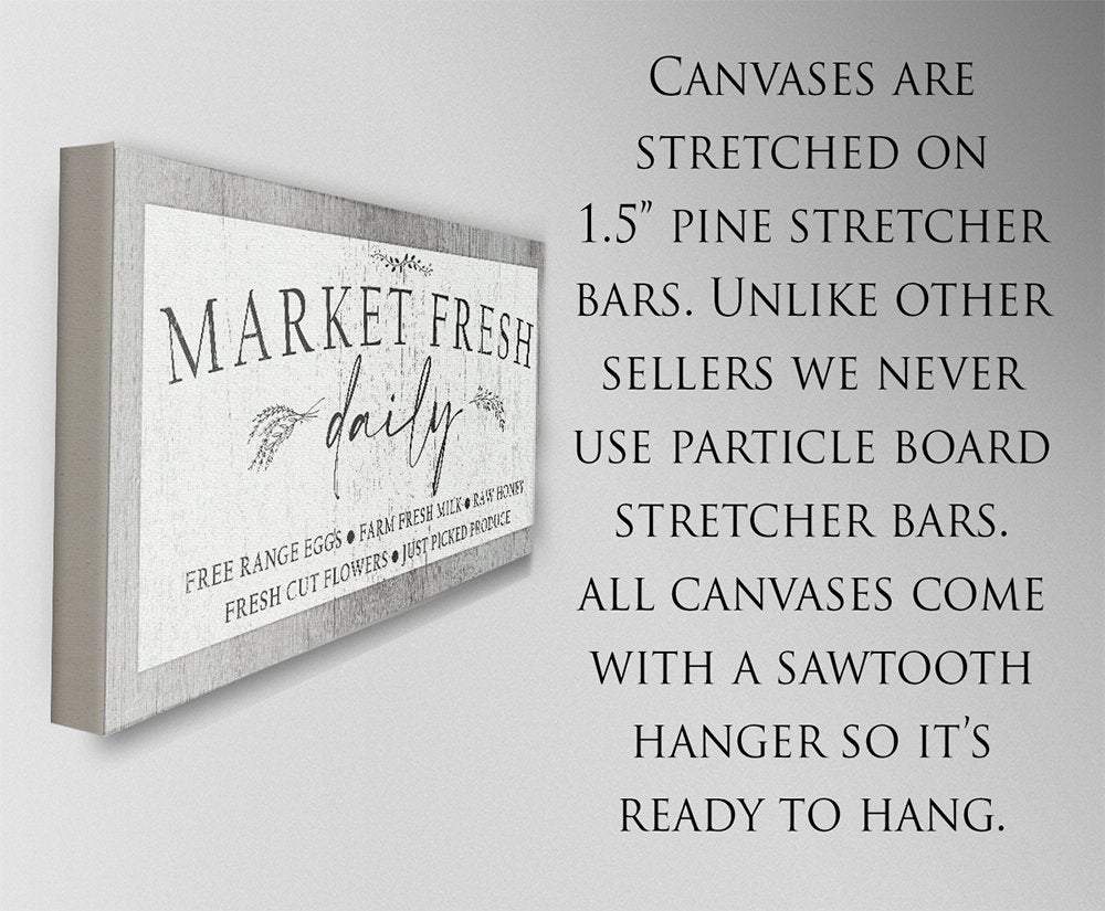 Market Fresh - Canvas