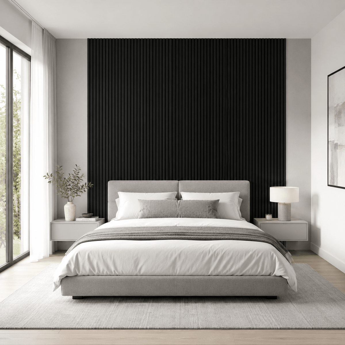 ARQ® Acoustic Colored Wooden Wall Slat Panel