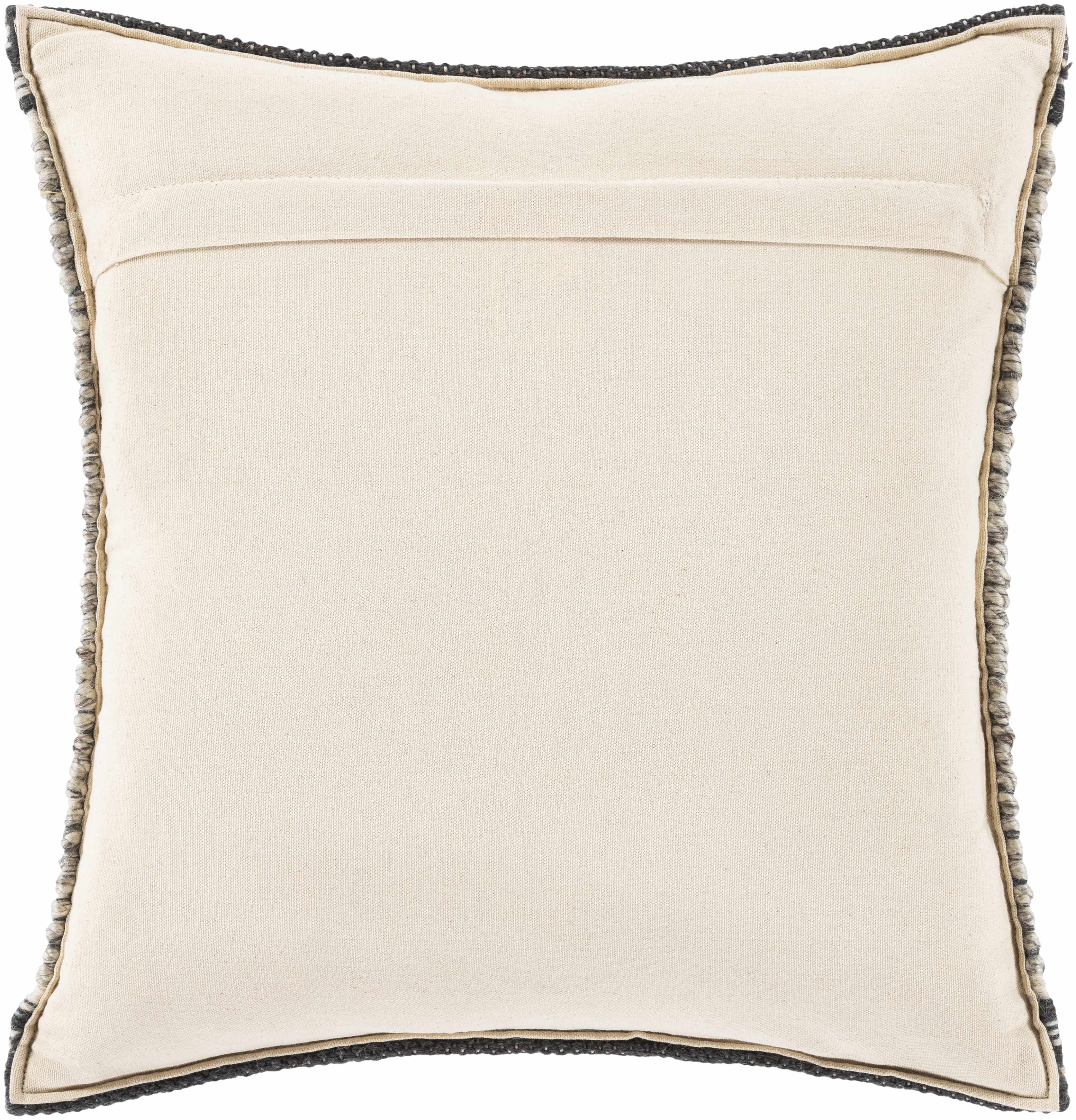 Maywood Cream Wool&Cotton Throw Pillow-2