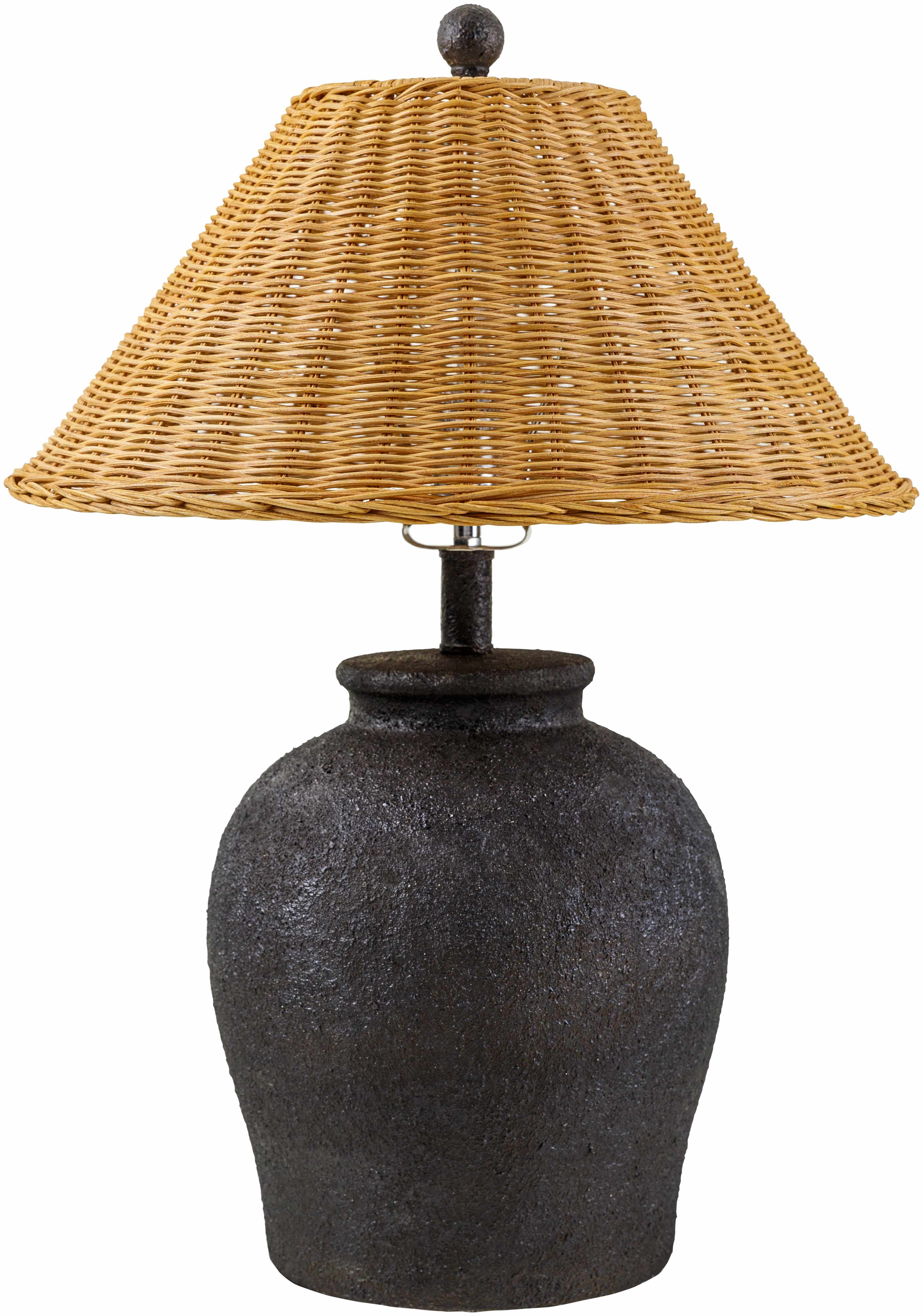 Mistelbach Straw Table Lamp-3