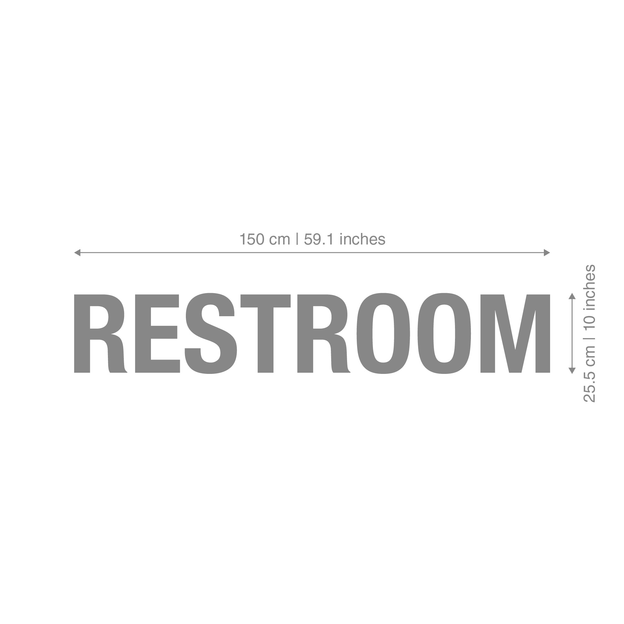 Restroom 3D Office Wall Decor-2