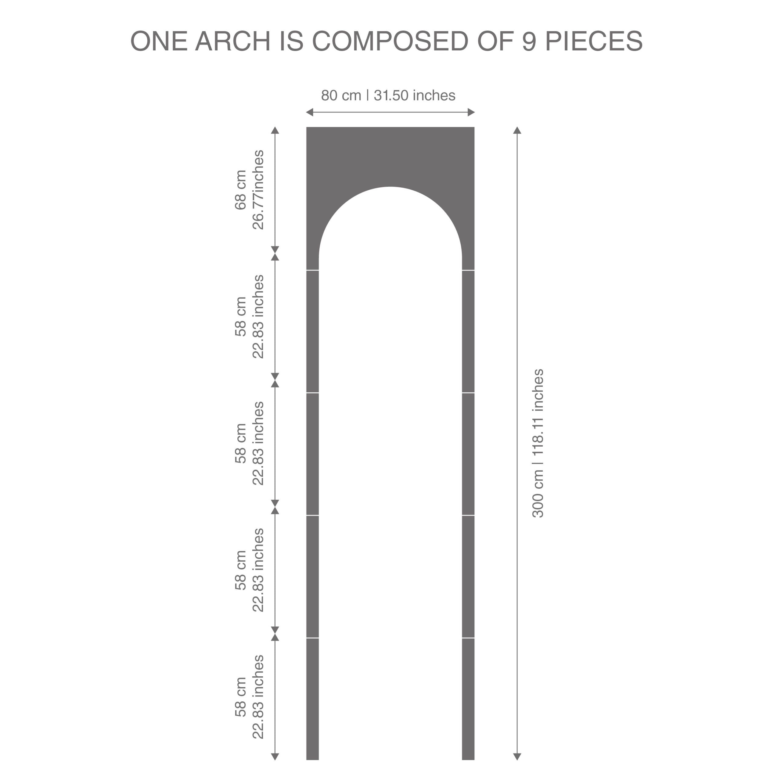 3D Big Wall Arches-3