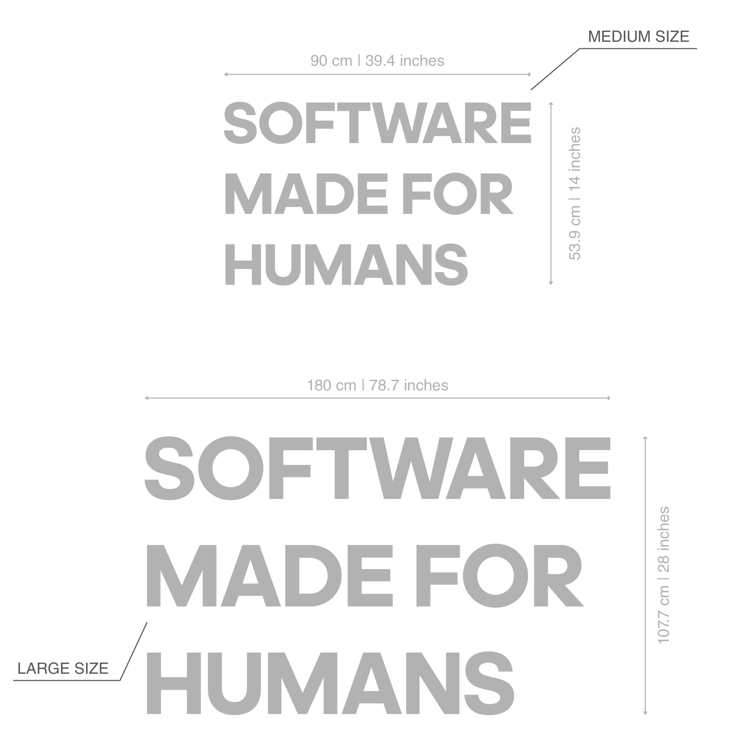 Software Made for Humans Office Decor-3