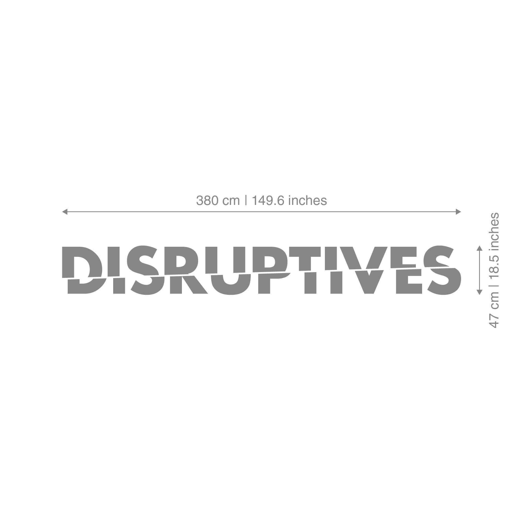 Disruptives 3D Office Wall Decor - PRHOMZ