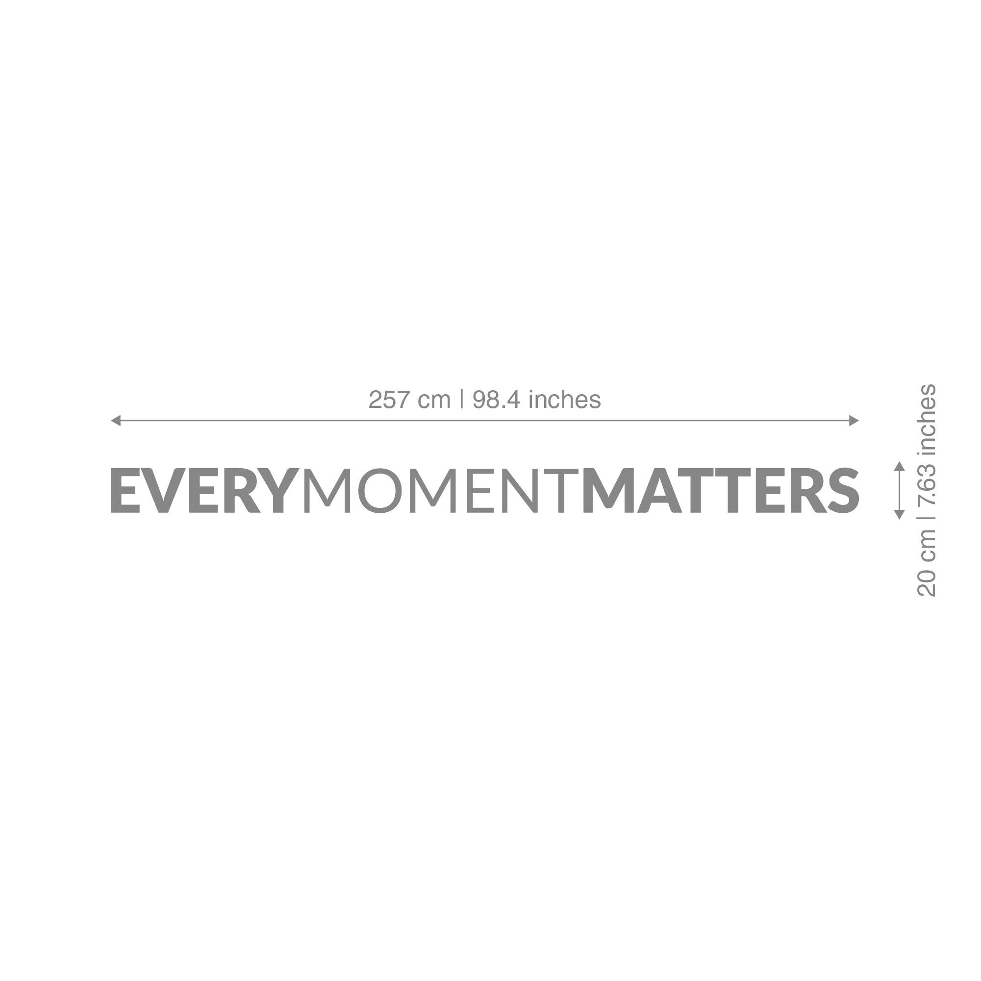 Every Moment Matters 3D Office Wall Decor - PRHOMZ