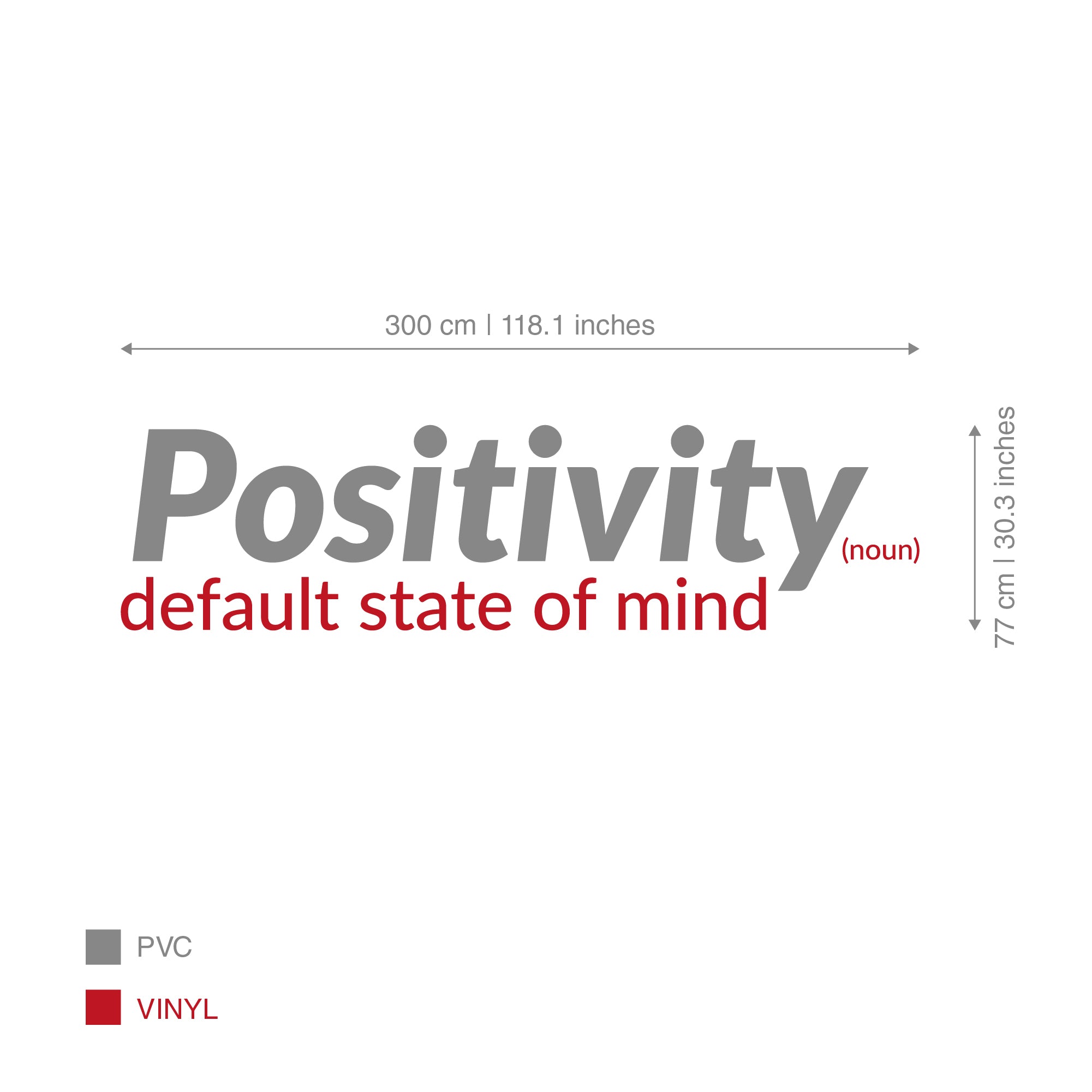 Positivity Definition 3D Office Wall Decor-2