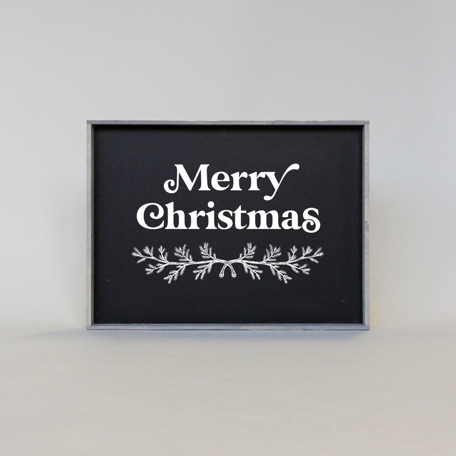 Merry Christmas (18"x24") Wood Sign-10