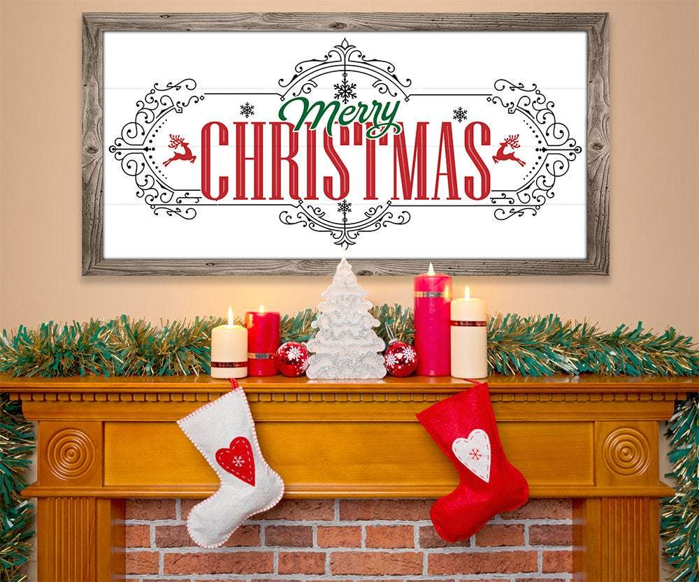 Merry Christmas 5 - Canvas