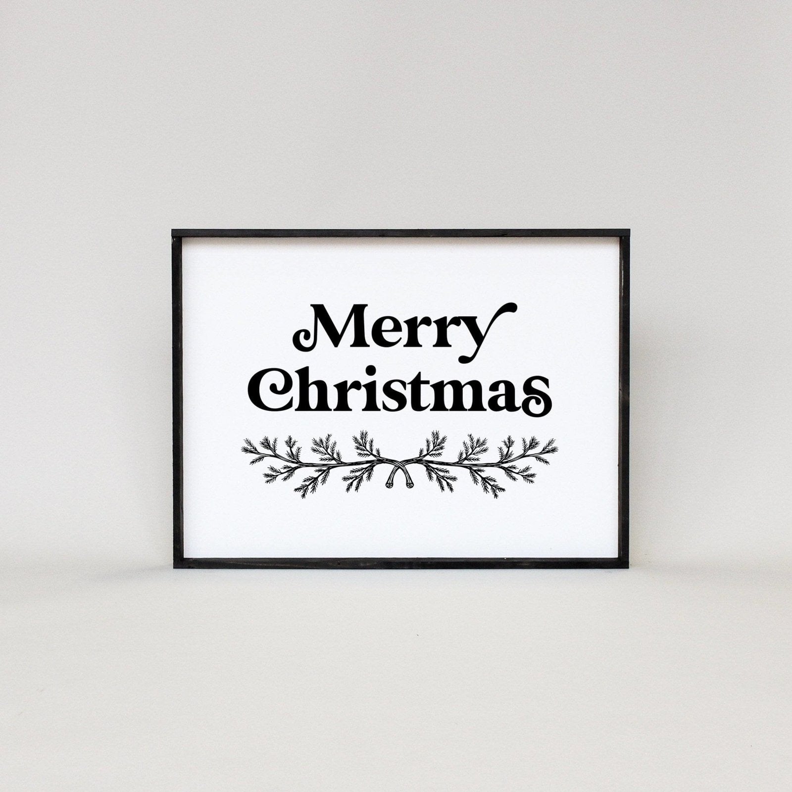 Merry Christmas Large Wood Sign-8