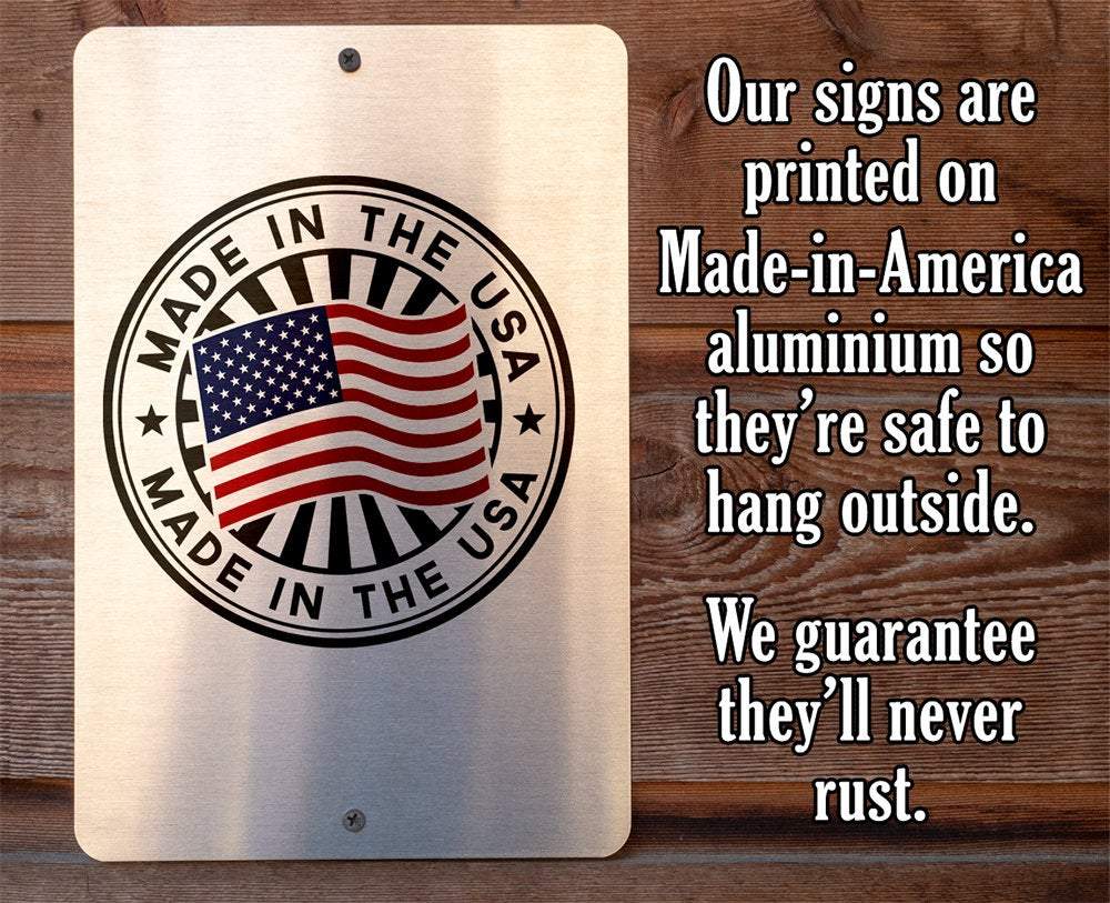 Clothing Optional - Metal Sign