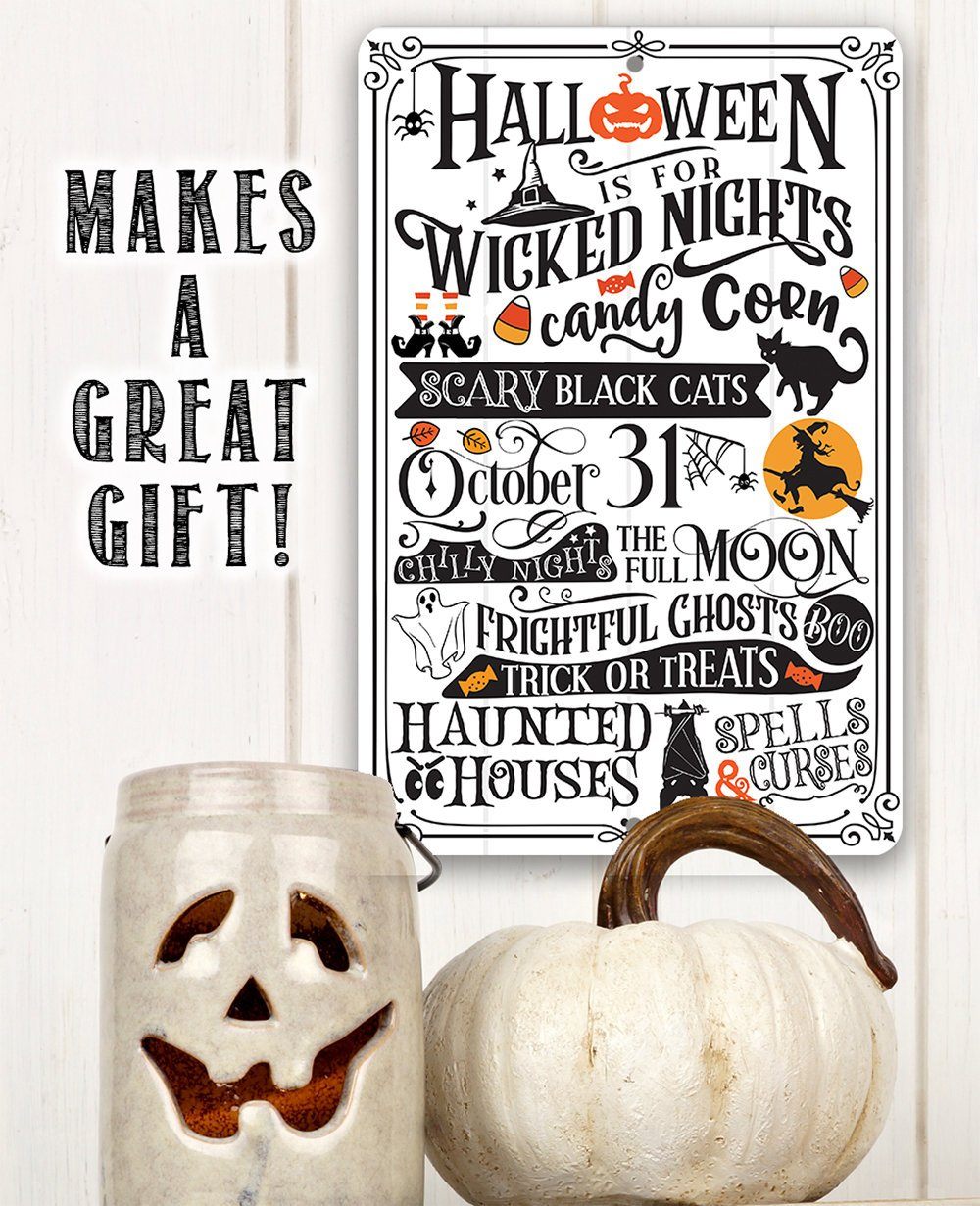 Halloween Is For - Metal Sign