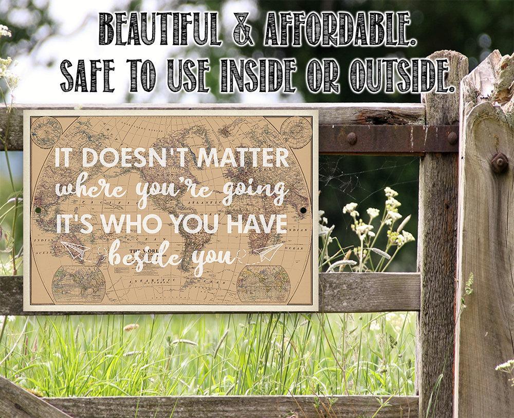 It Doesn't Matter - Metal Sign