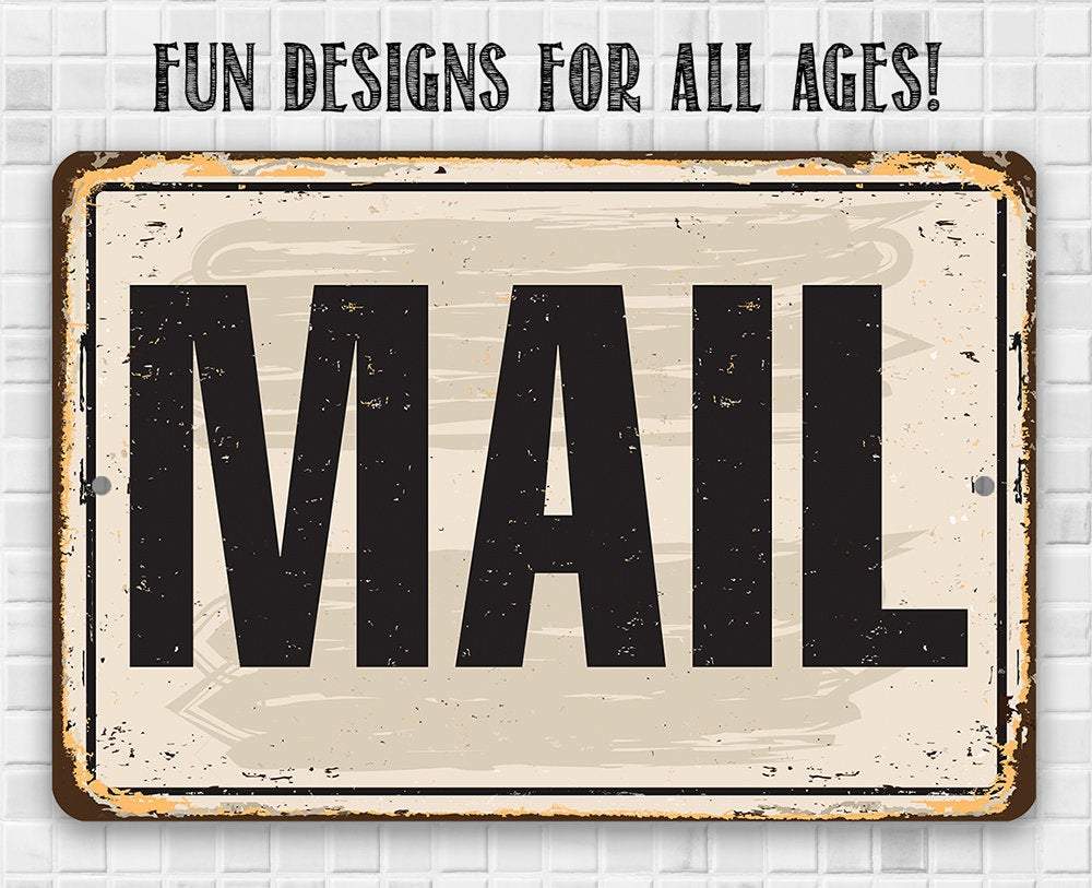 Mail - Metal Sign