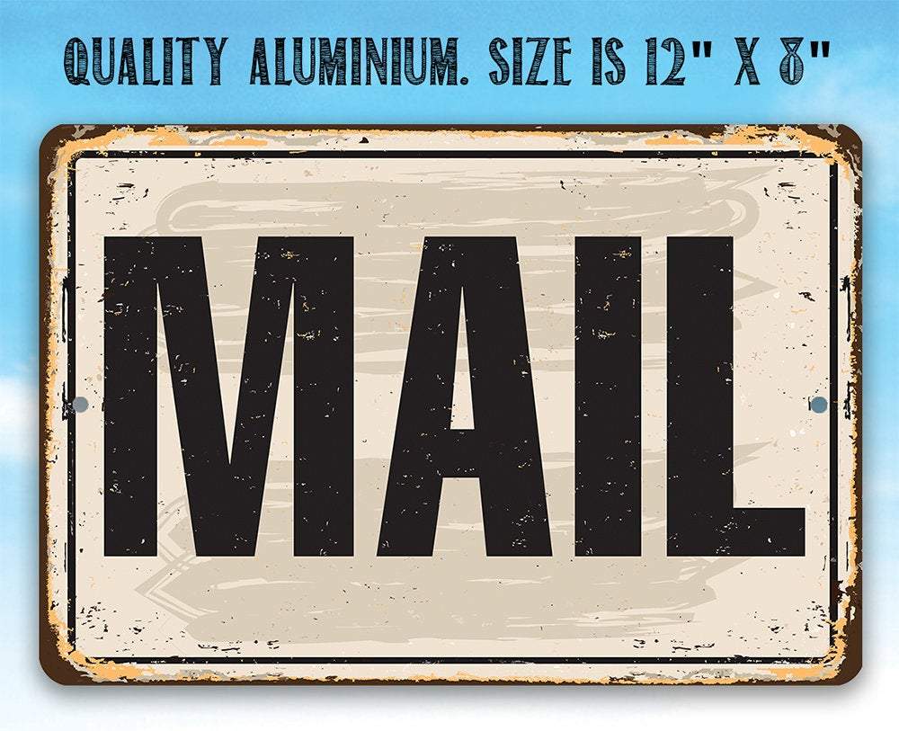 Mail - Metal Sign