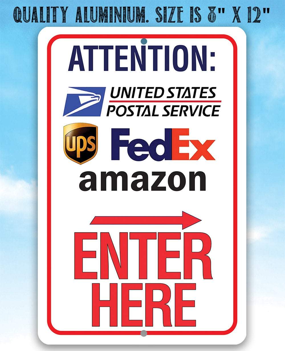 Postal Sign - Metal Sign