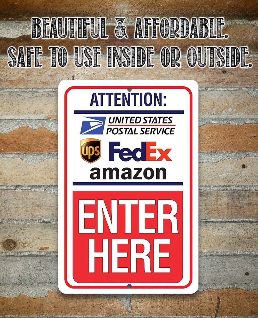 Postal Sign - Metal Sign