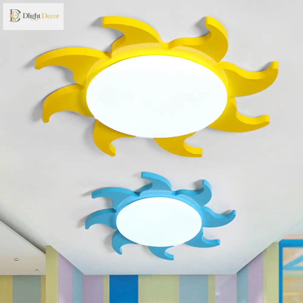 Mia LED Flush Mount Light | Modern Kids' Room Lighting