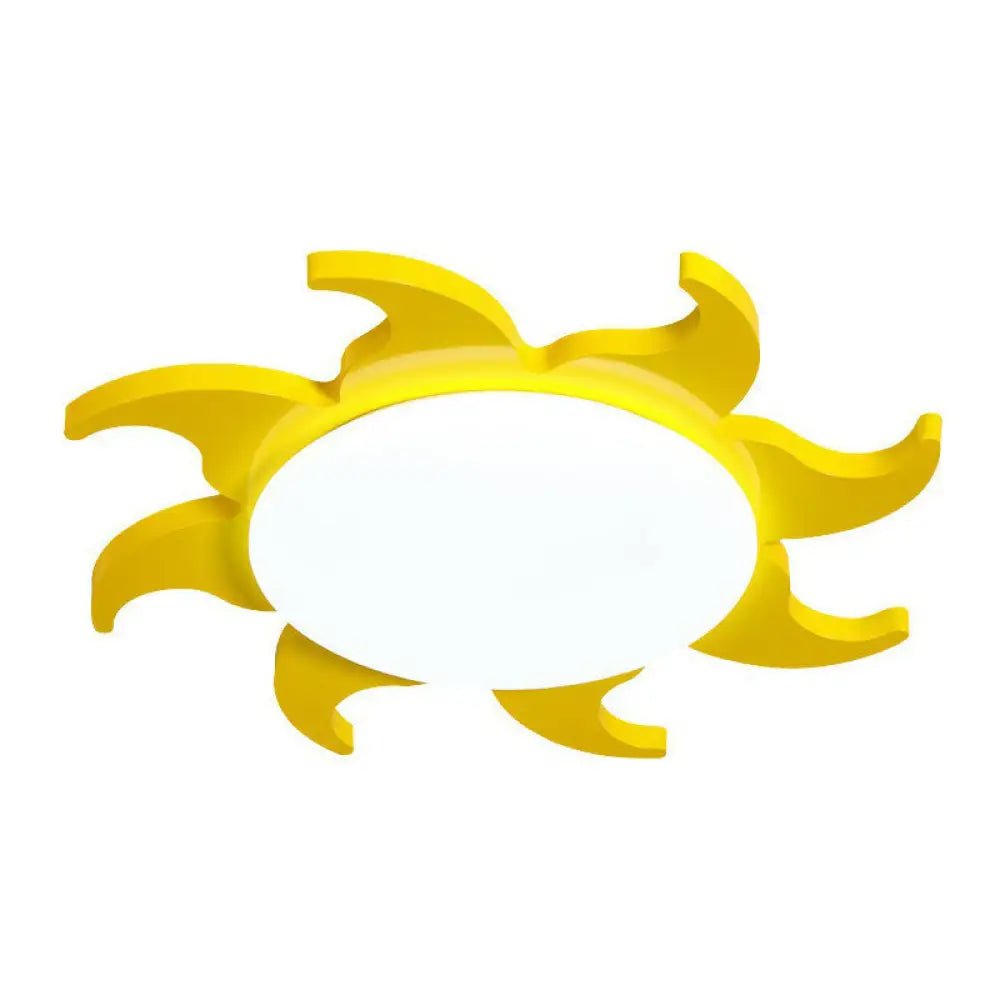 Mia LED Flush Mount Light | Modern Kids' Room Lighting