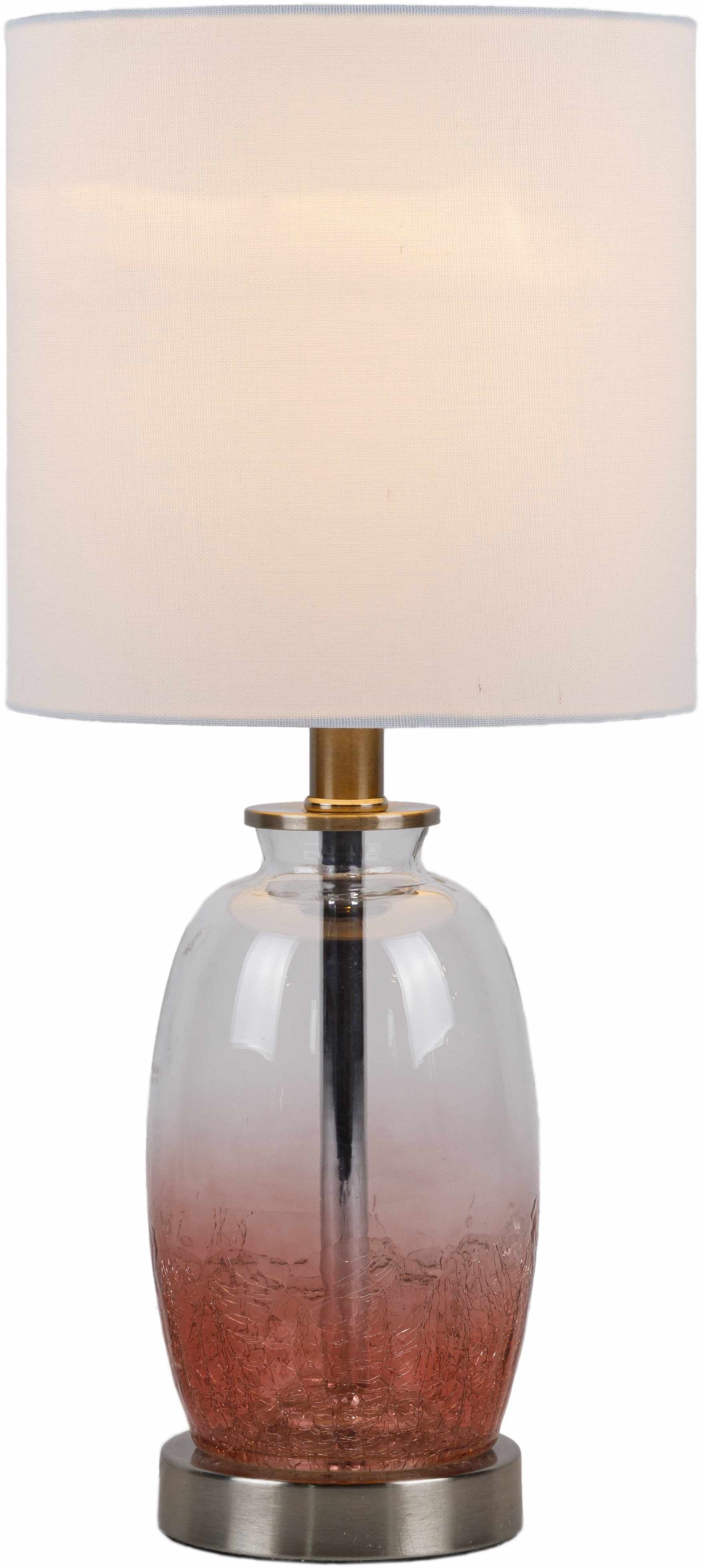 Dalvey Rustic Brown Cylindrical Table Lamp-3