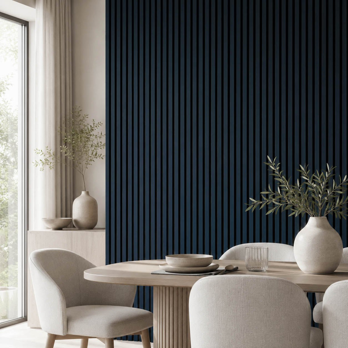 ARQ® Acoustic Colored Wooden Wall Slat Panel