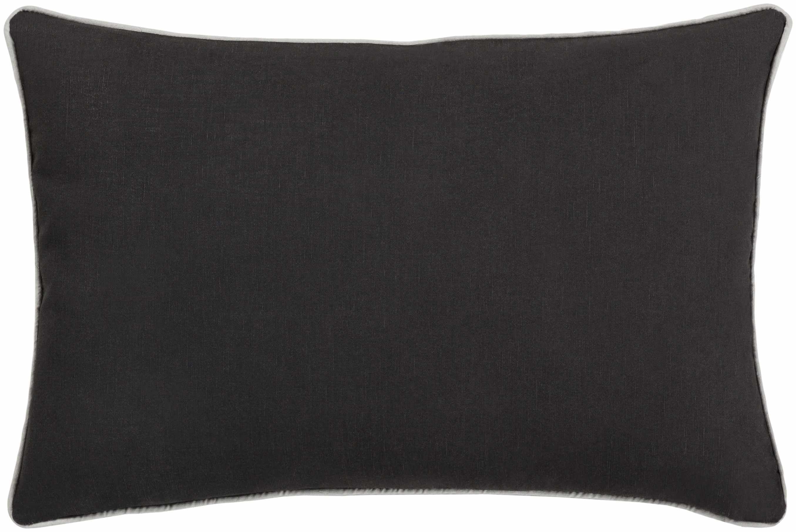 Montmorency Black Floral Elegance Throw Pillow - Clearance-2