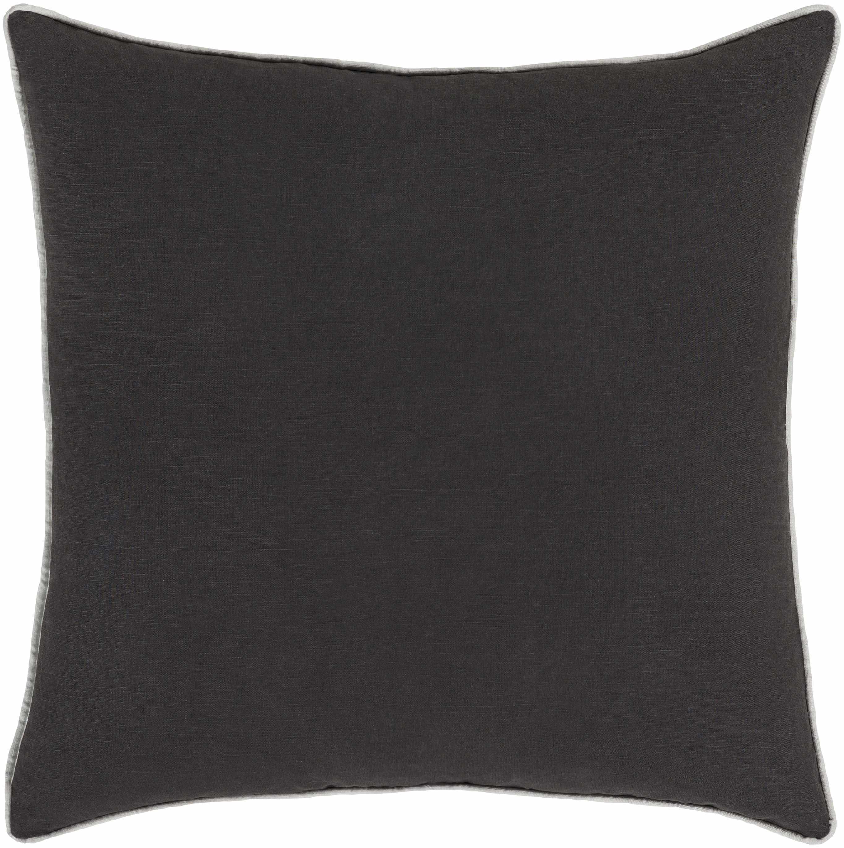 Montmorency Black Floral Elegance Throw Pillow - Clearance-3