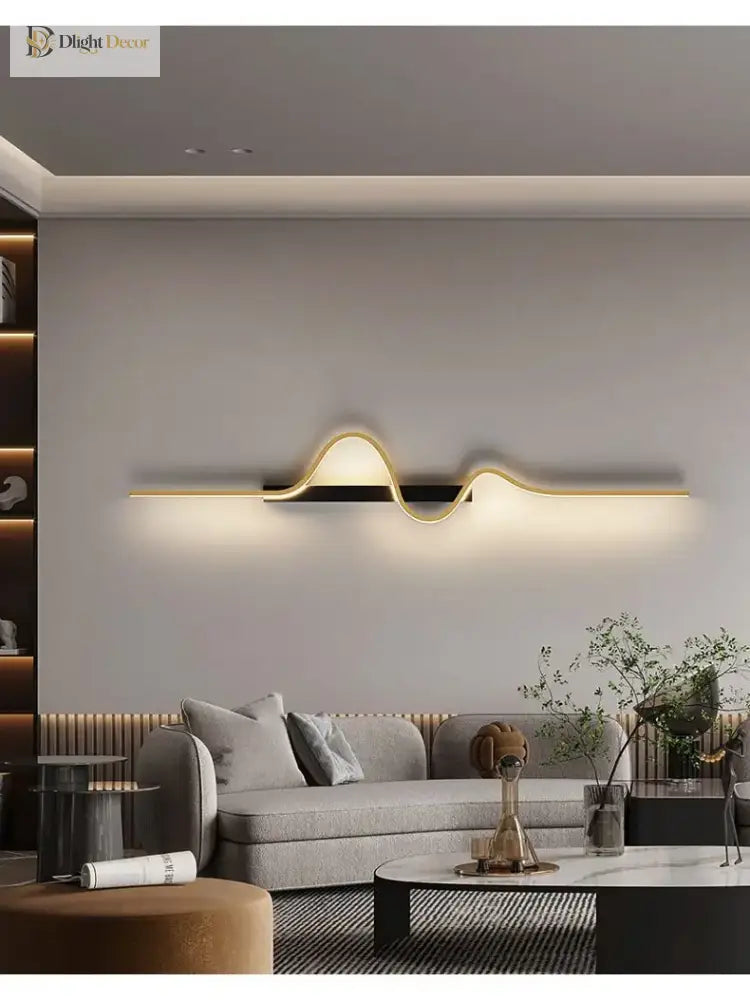 Modern Black LED Night Light | Modern Interior Lighting