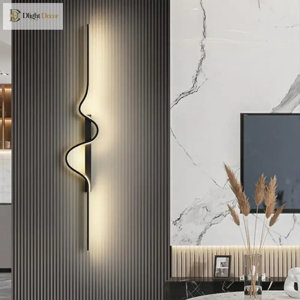 Modern Black LED Night Light | Modern Interior Lighting