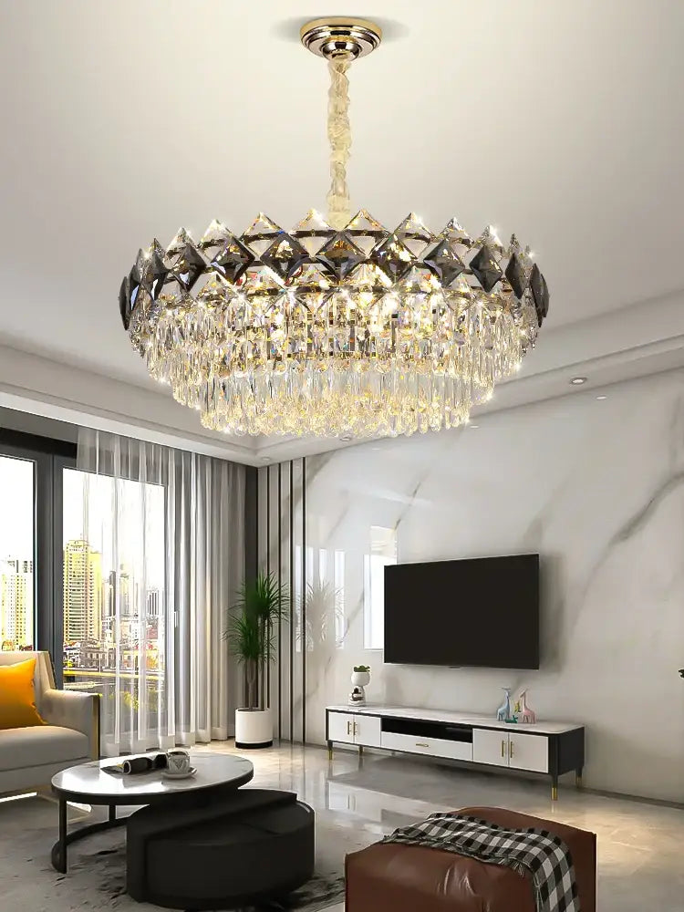 Modern Crystal Chandelier | Modern Dining Room Home Lighting