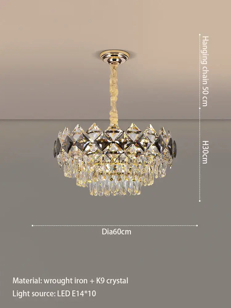 Modern Crystal Chandelier | Modern Dining Room Home Lighting