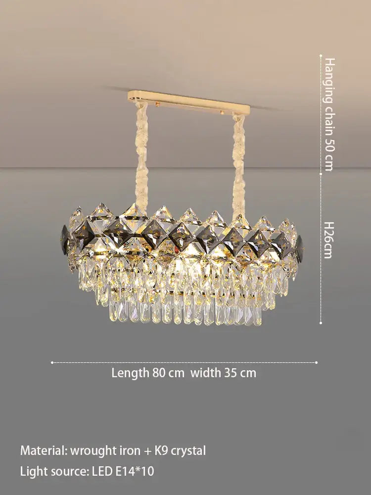 Modern Crystal Chandelier | Modern Dining Room Home Lighting