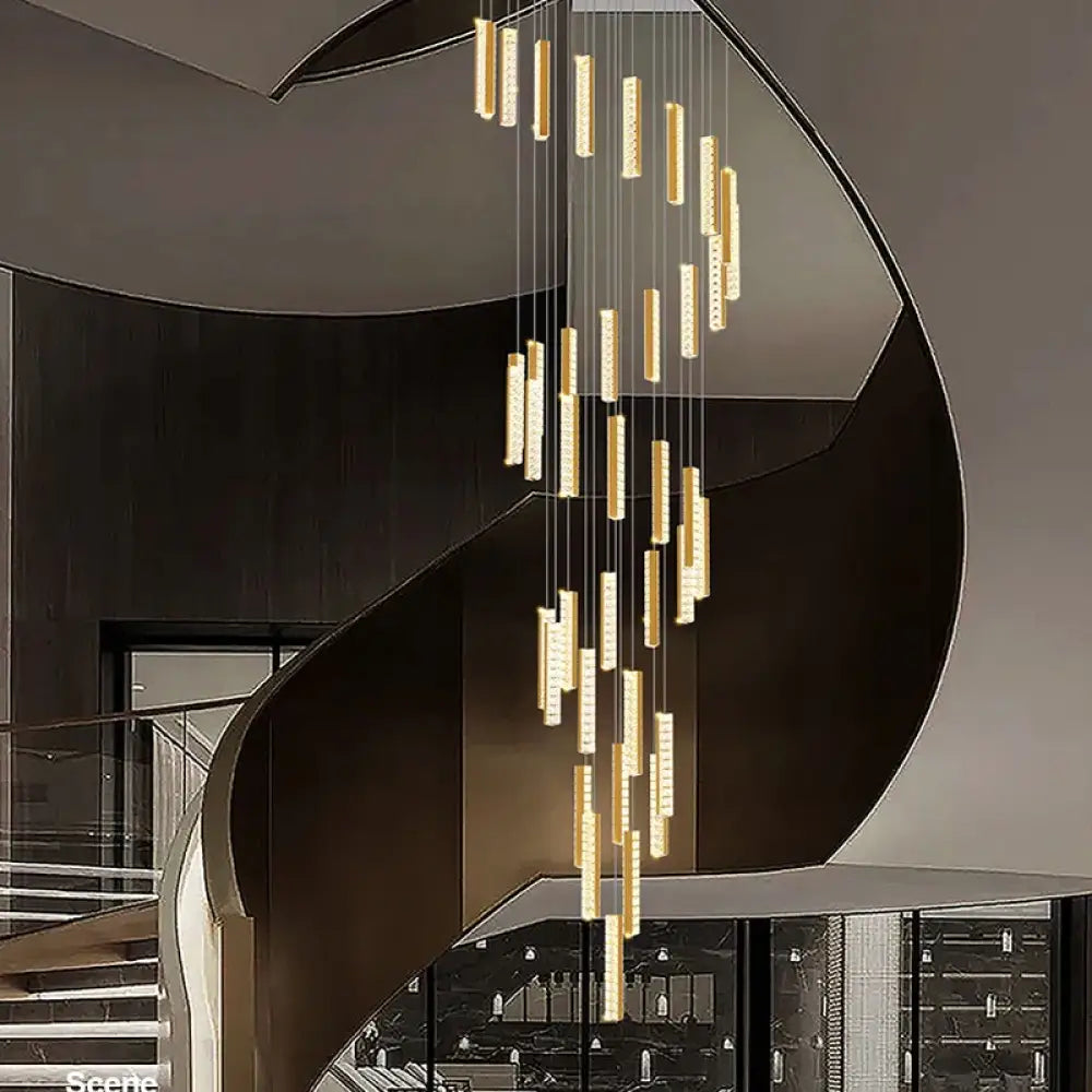 Modern Crystal Chandelier | Modern Hotel & Villa Lighting