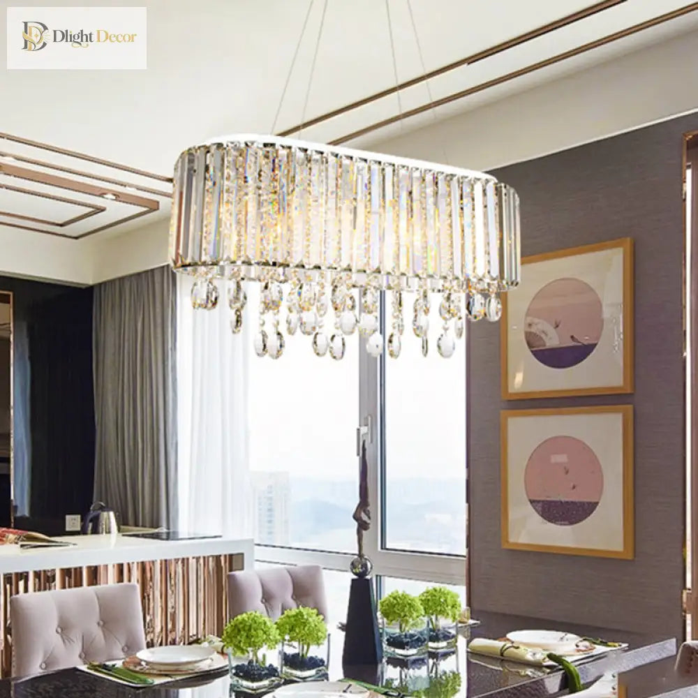 Modern Crystal Chandelier | Living Room & Lounge Lighting