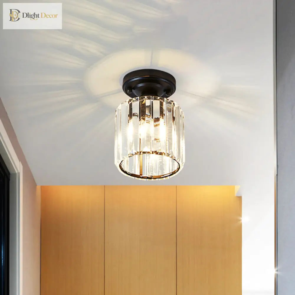 Modern Flush Mount Light | Hallway & Entry Home Lighting