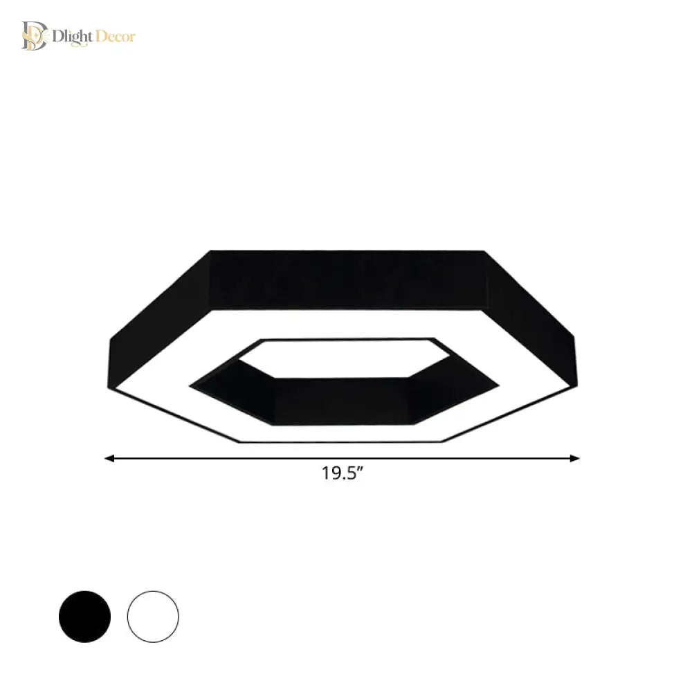 Modern Flush Mount Light | Modern Interior Home Lighting