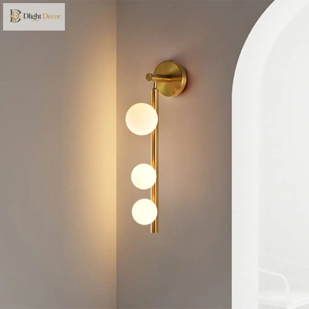 Modern Gold Wall Sconce | Modern Bedroom & Hallway Lighting