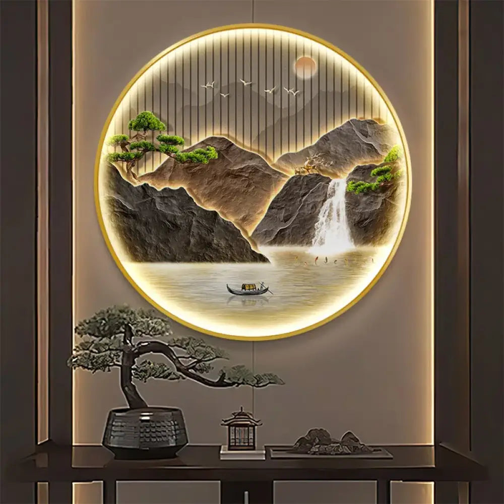 Modern LED Wall Art Light | Modern Interior Home Lighting