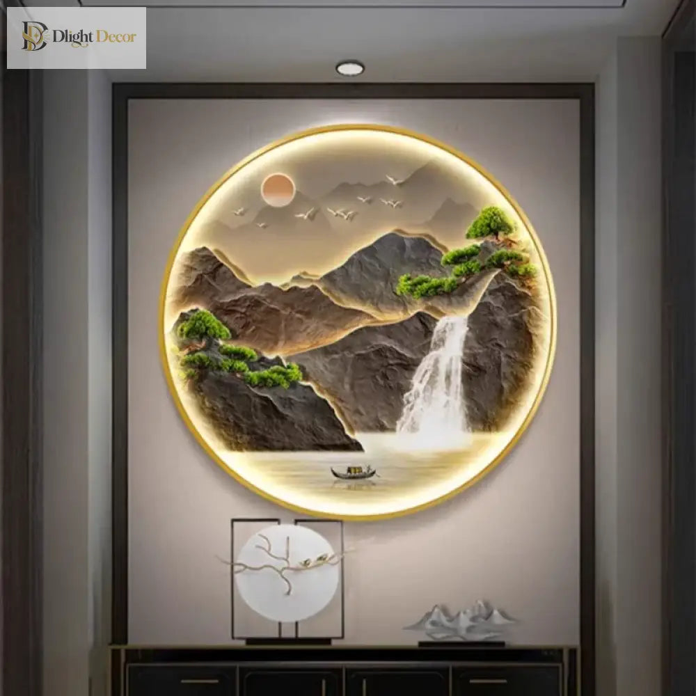 Modern LED Wall Art Light | Modern Interior Home Lighting