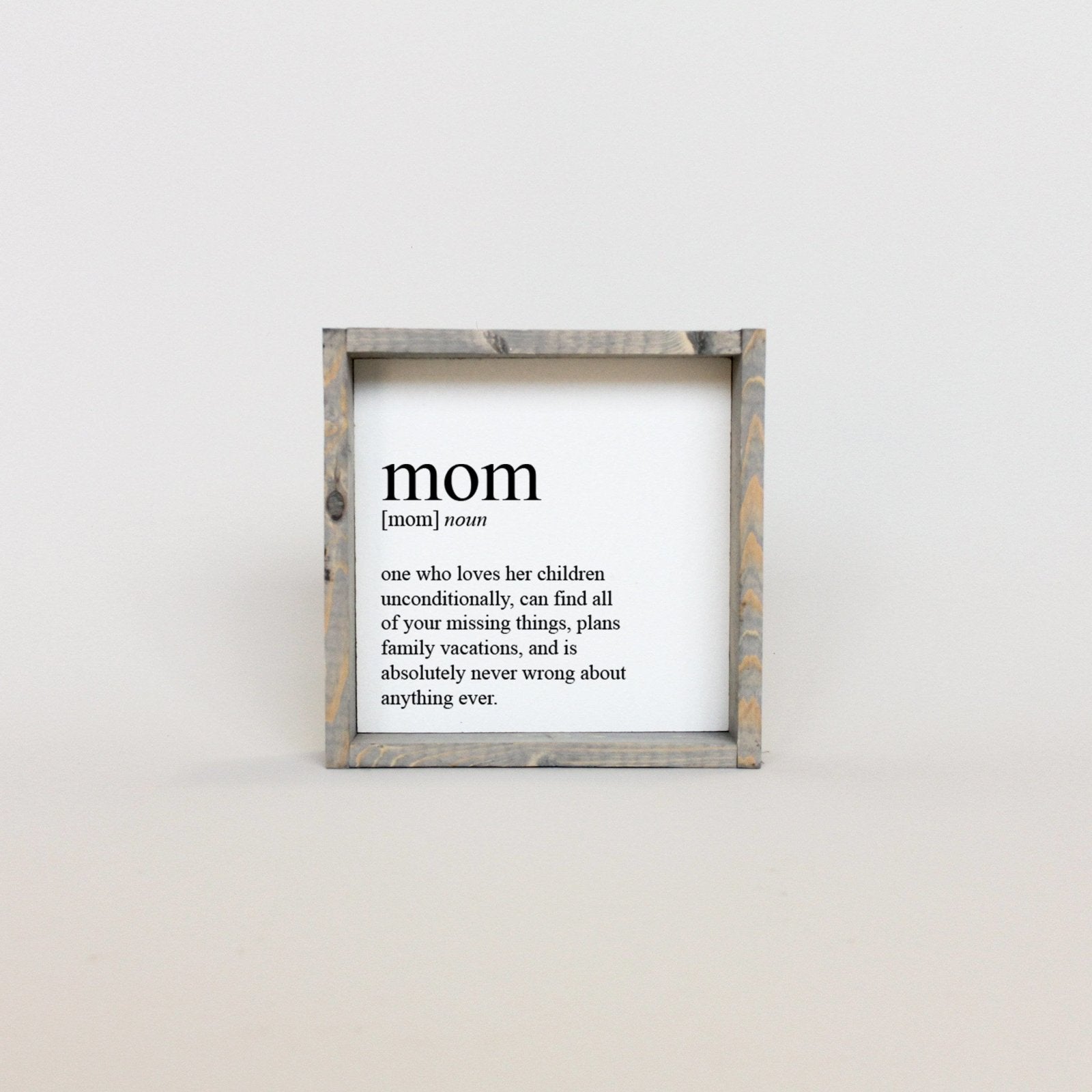 Mom Definition Wood Sign-6