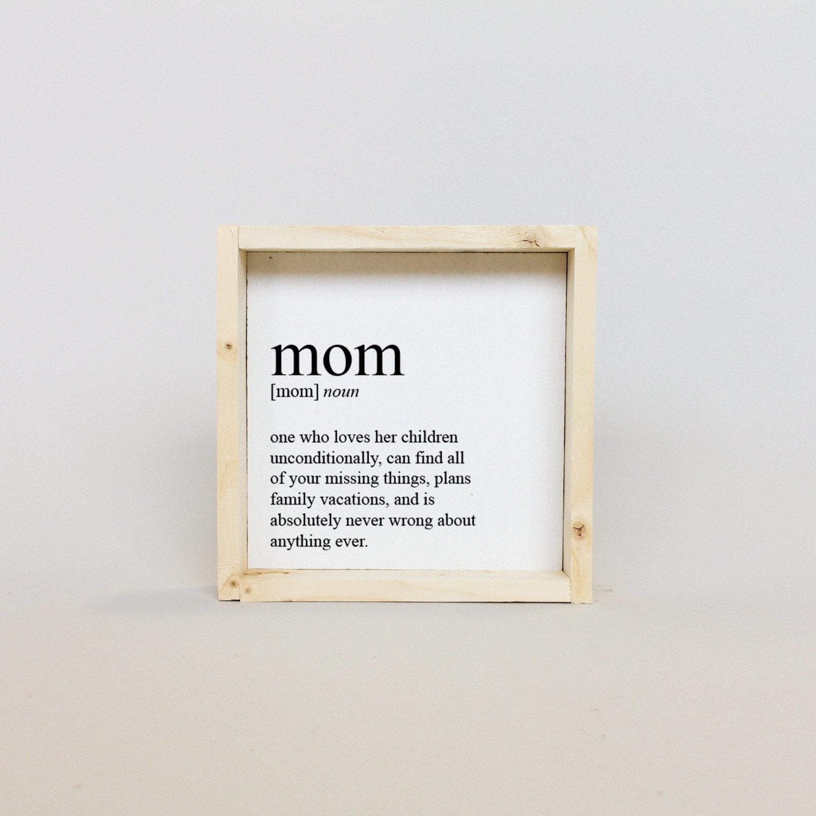 Mom Definition Wood Sign-8