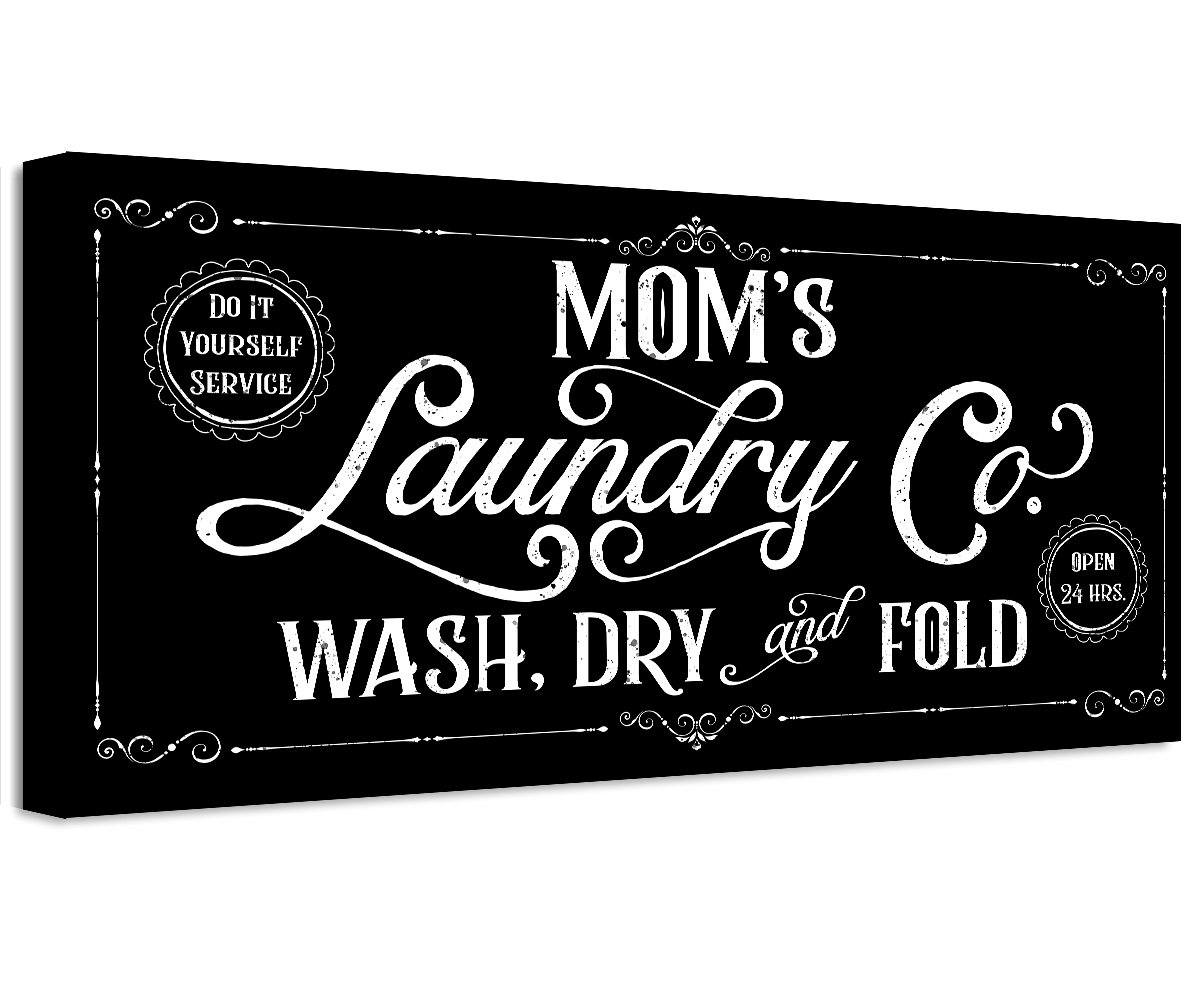 Mom's Laundry Co - Canvas