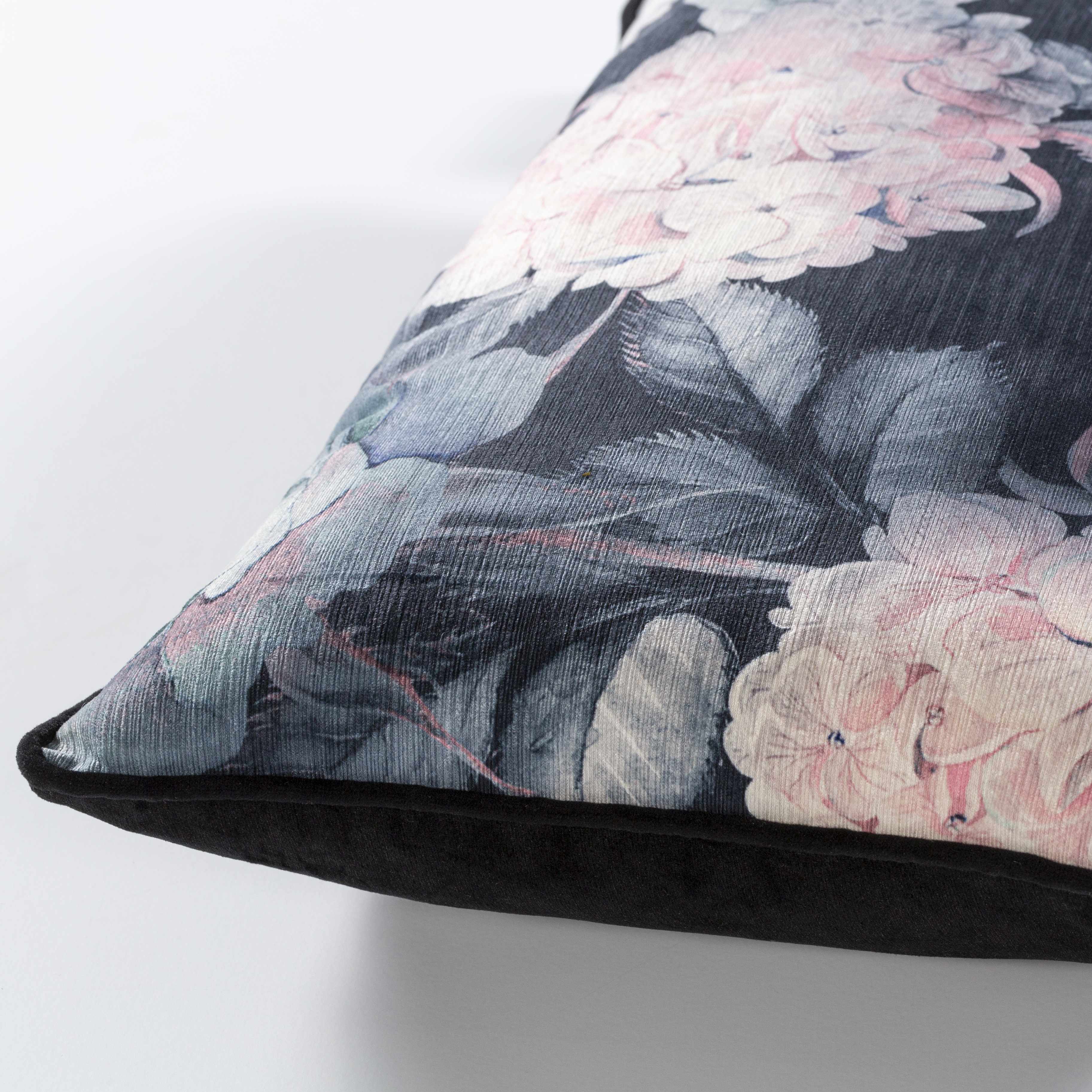 Moree Navy Pastel Garden Throw Pillow - Clearance-1