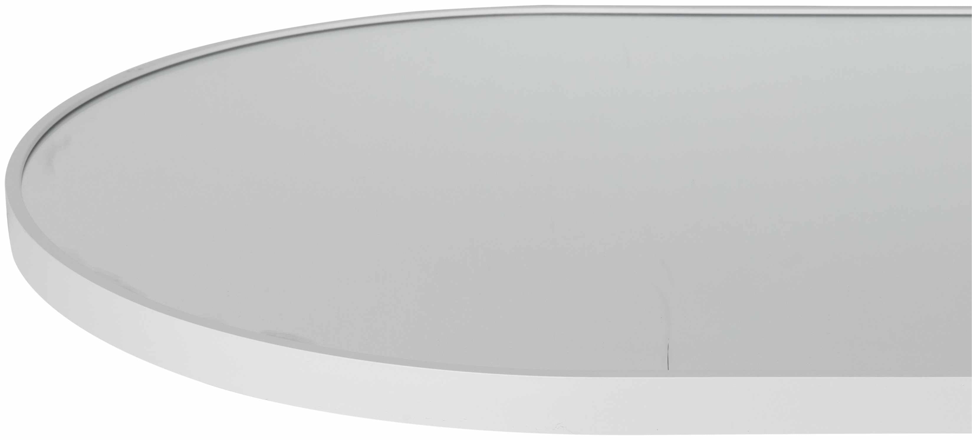 Marmelete Carved White Mirror-2