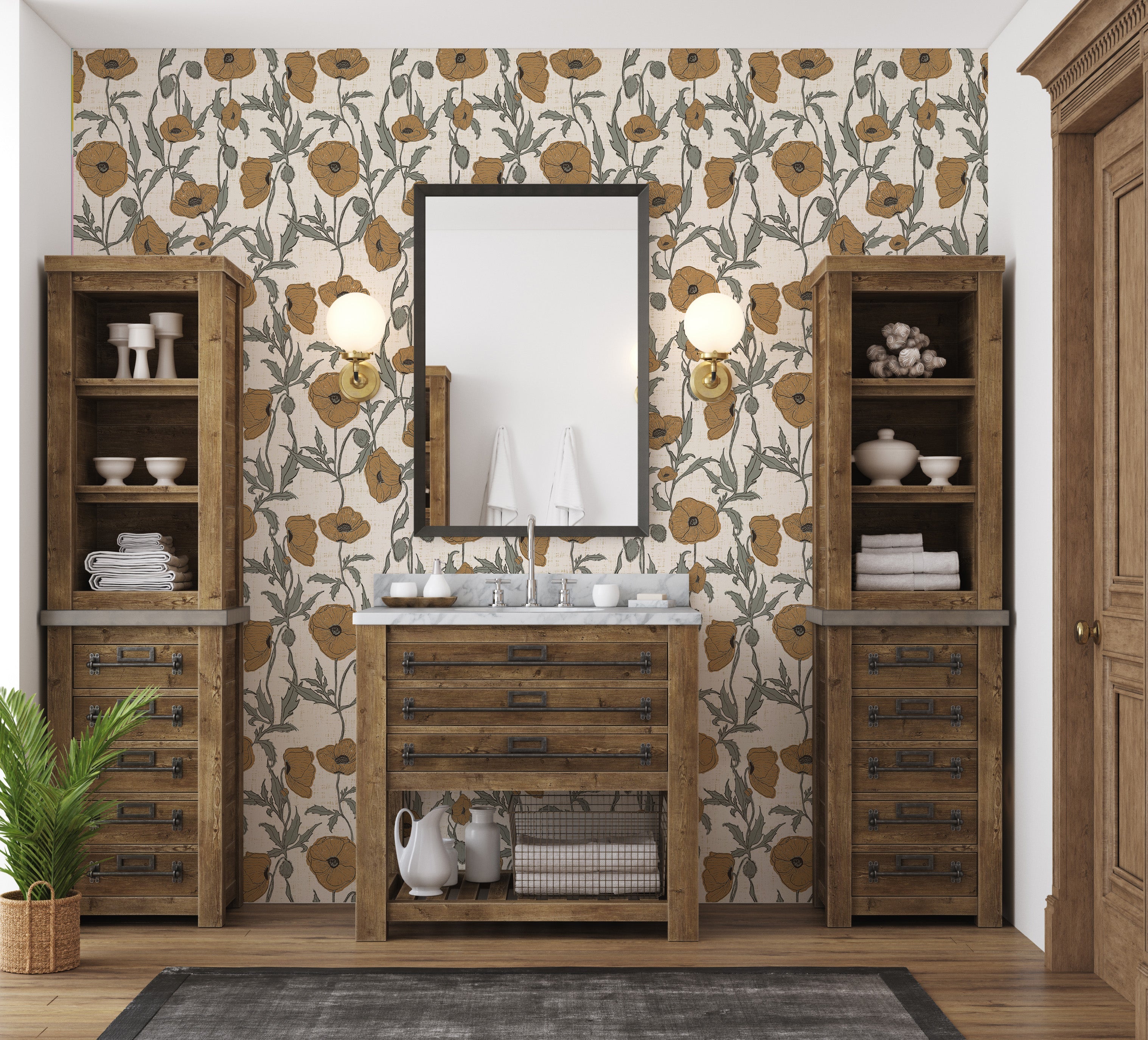 Lorea Wallpaper by Ana Goldar Design