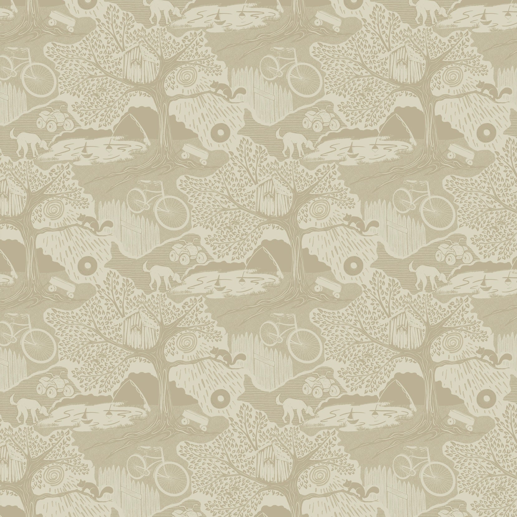 Kaleo Wallpaper by Karen and Marisa Designs