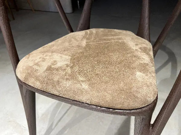 Luxury Premium Solid Walnut Chair - Italian Style