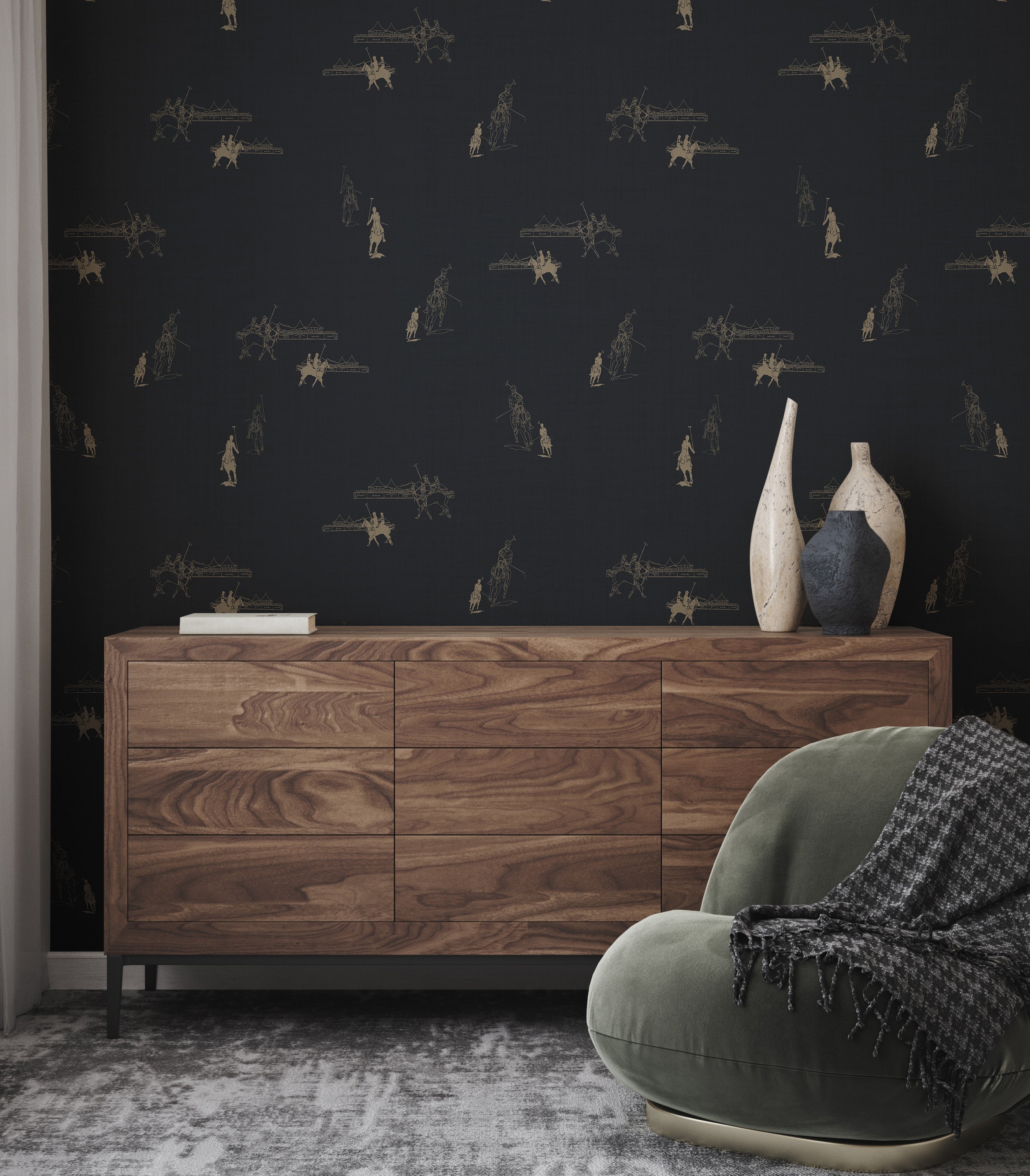 Pierce Wallpaper by The Rosenborg Company