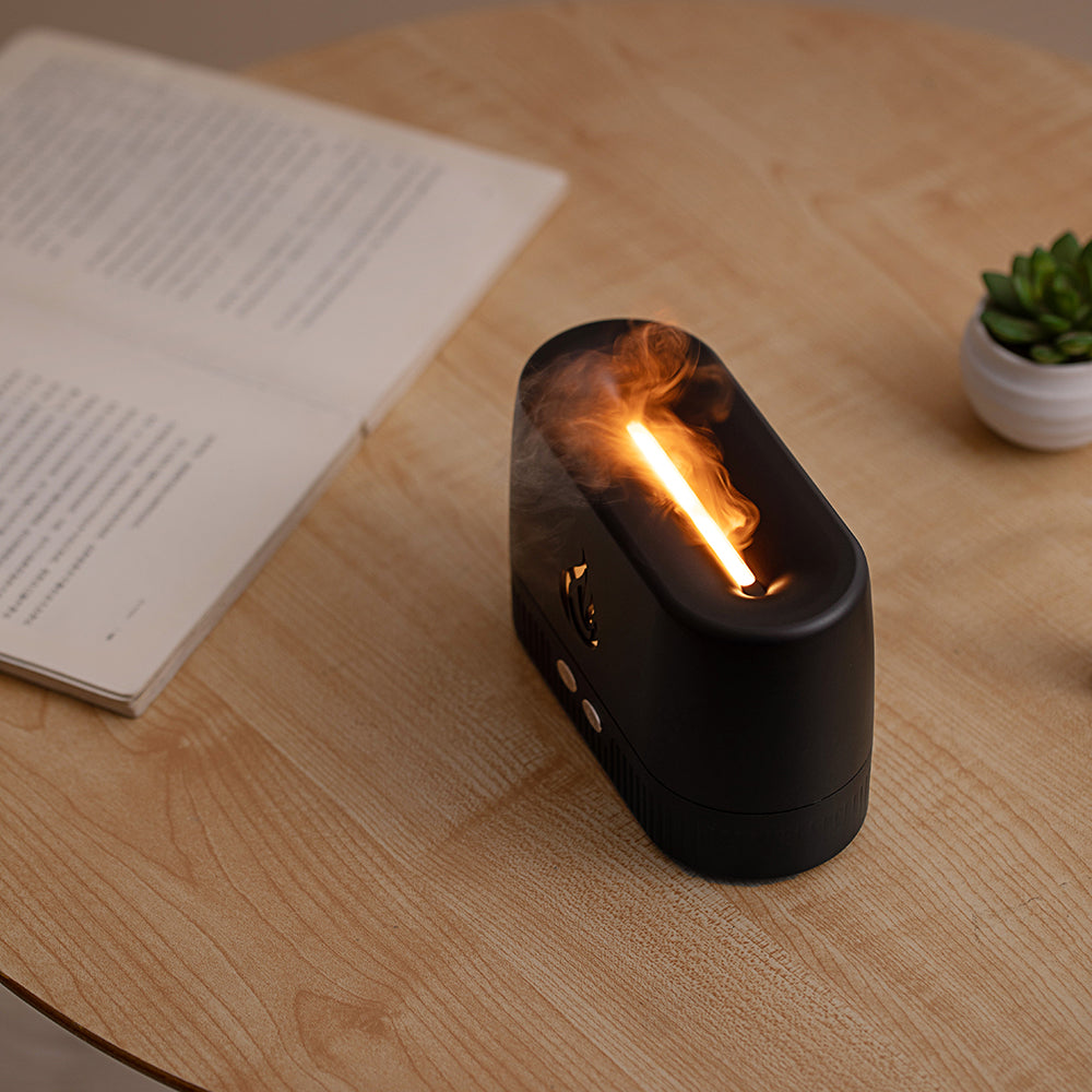 Portable Aroma Diffuser, Atomizer Air Flame Humidifier-3